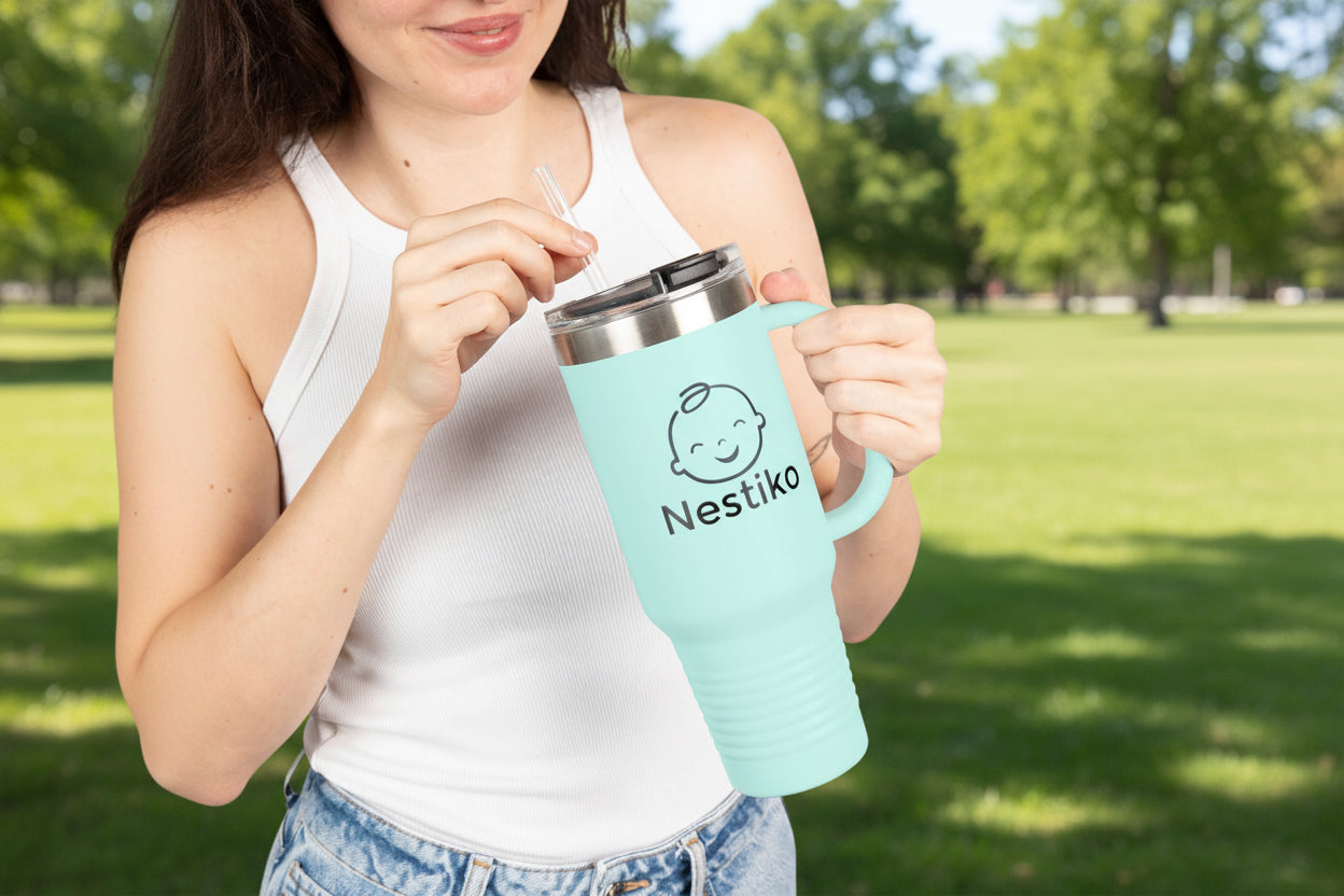 Nestiko 40 Oz Insulated Travel Mug
