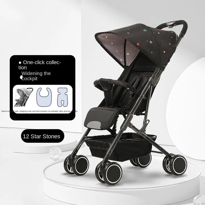 Ultra Lightweight & Foldable Baby Stroller
