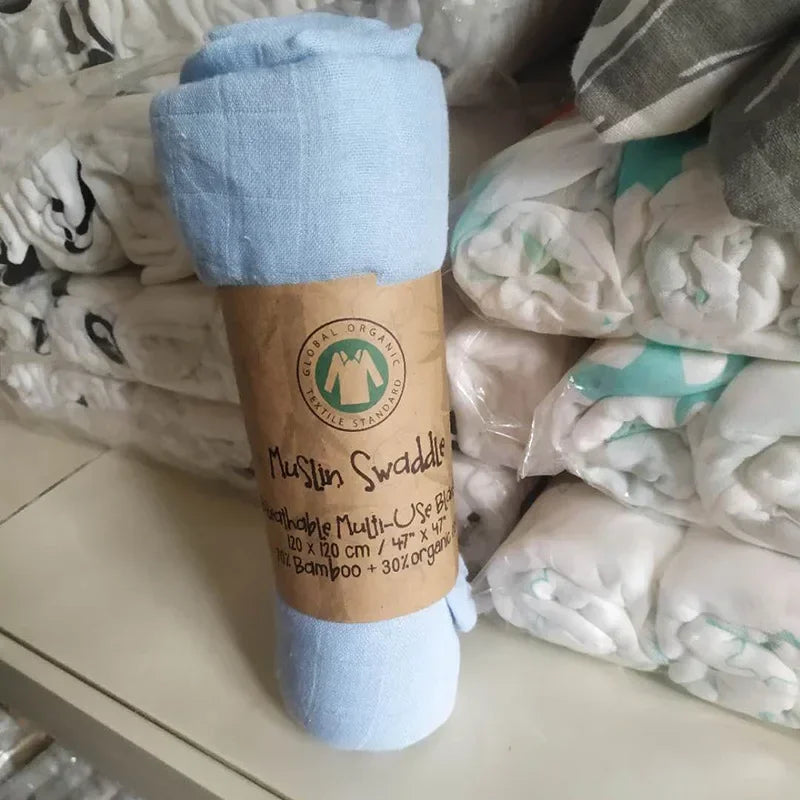 Baby Swaddle Bamboo Cotton Blanket