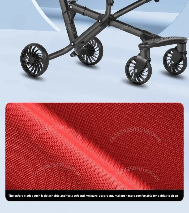 Lightweight & Foldable Baby Stroller