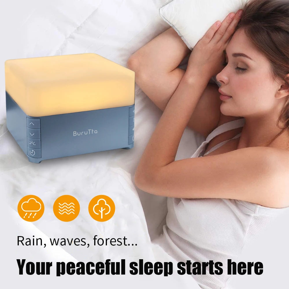 White Noise Machine with Breathing Light