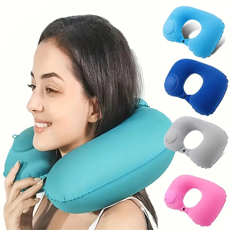 Inflatable Portable Neck Pillow