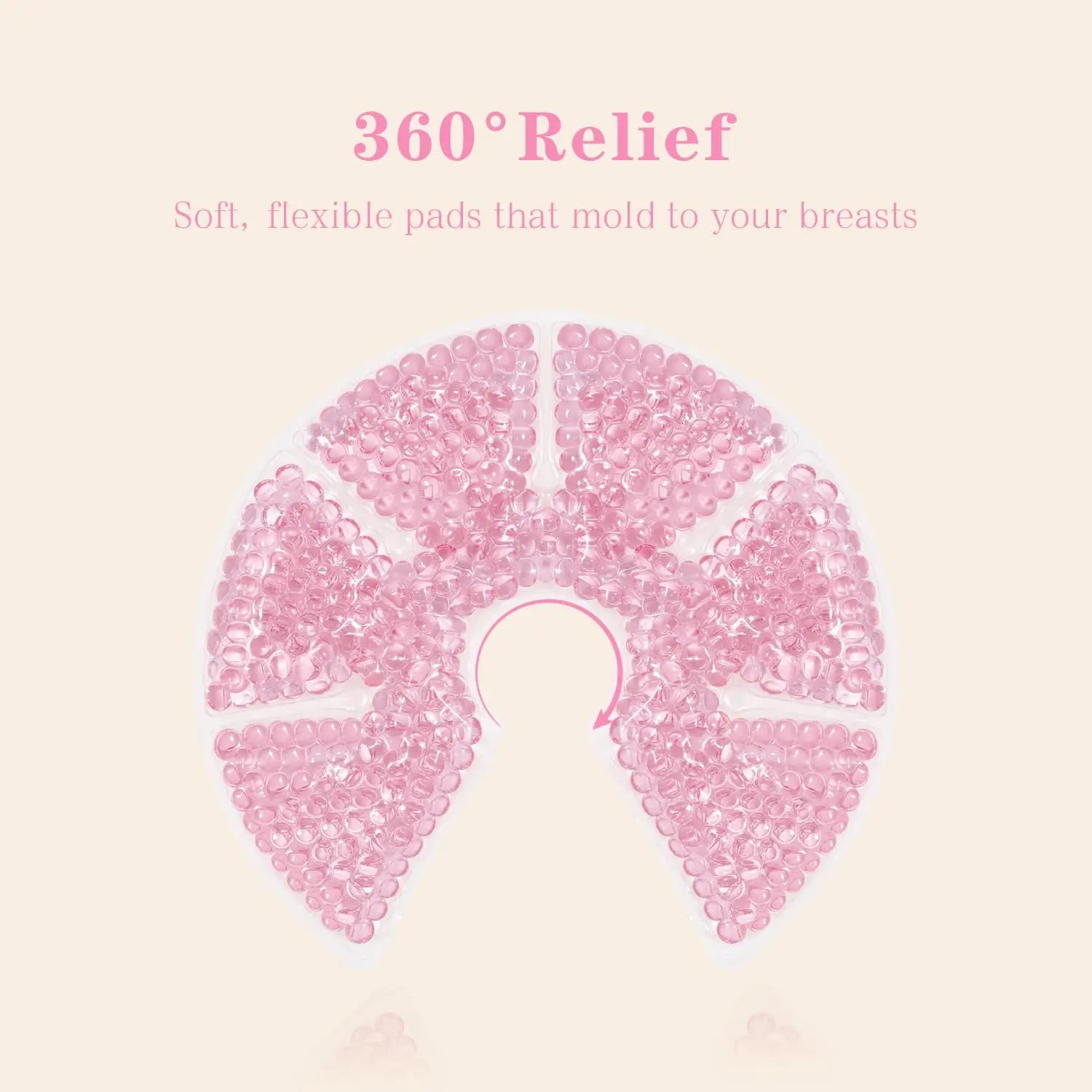 Breast Therapy Pad Hot Cold Breast Gel