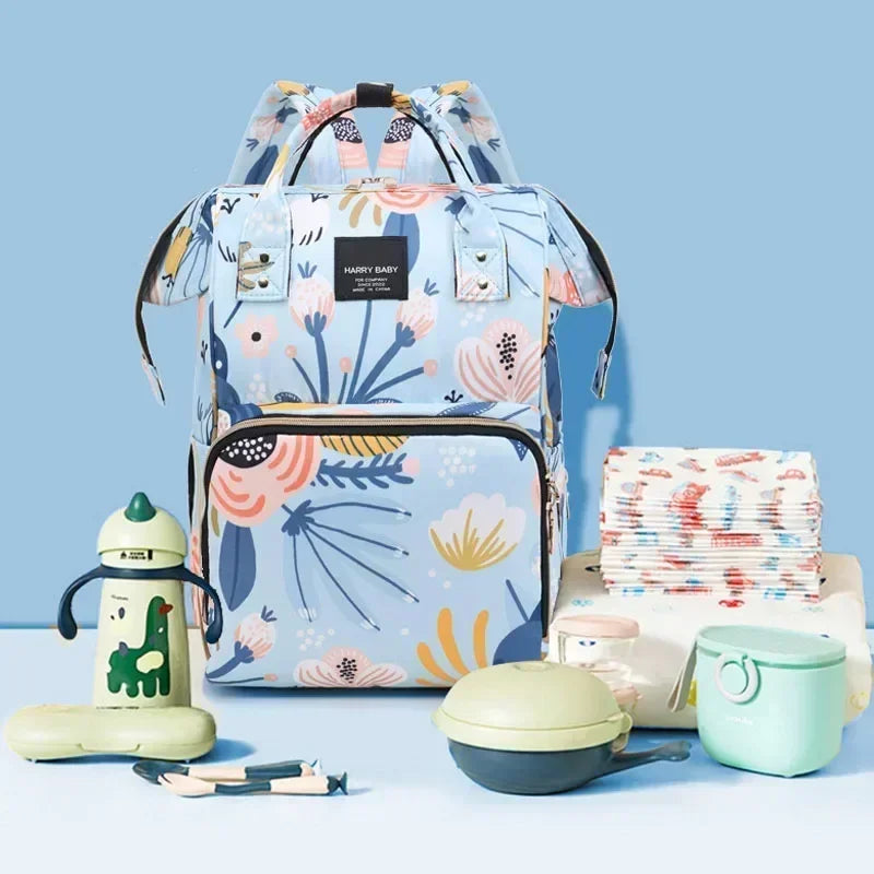 Fashion Print Nappy Backpack Bag