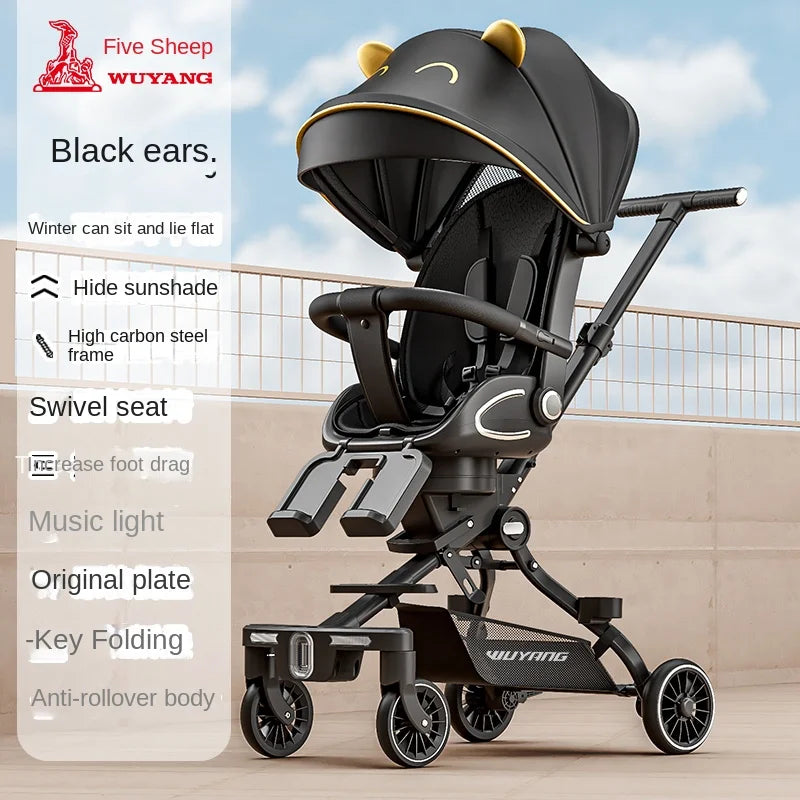 Foldable & Light Baby Stroller