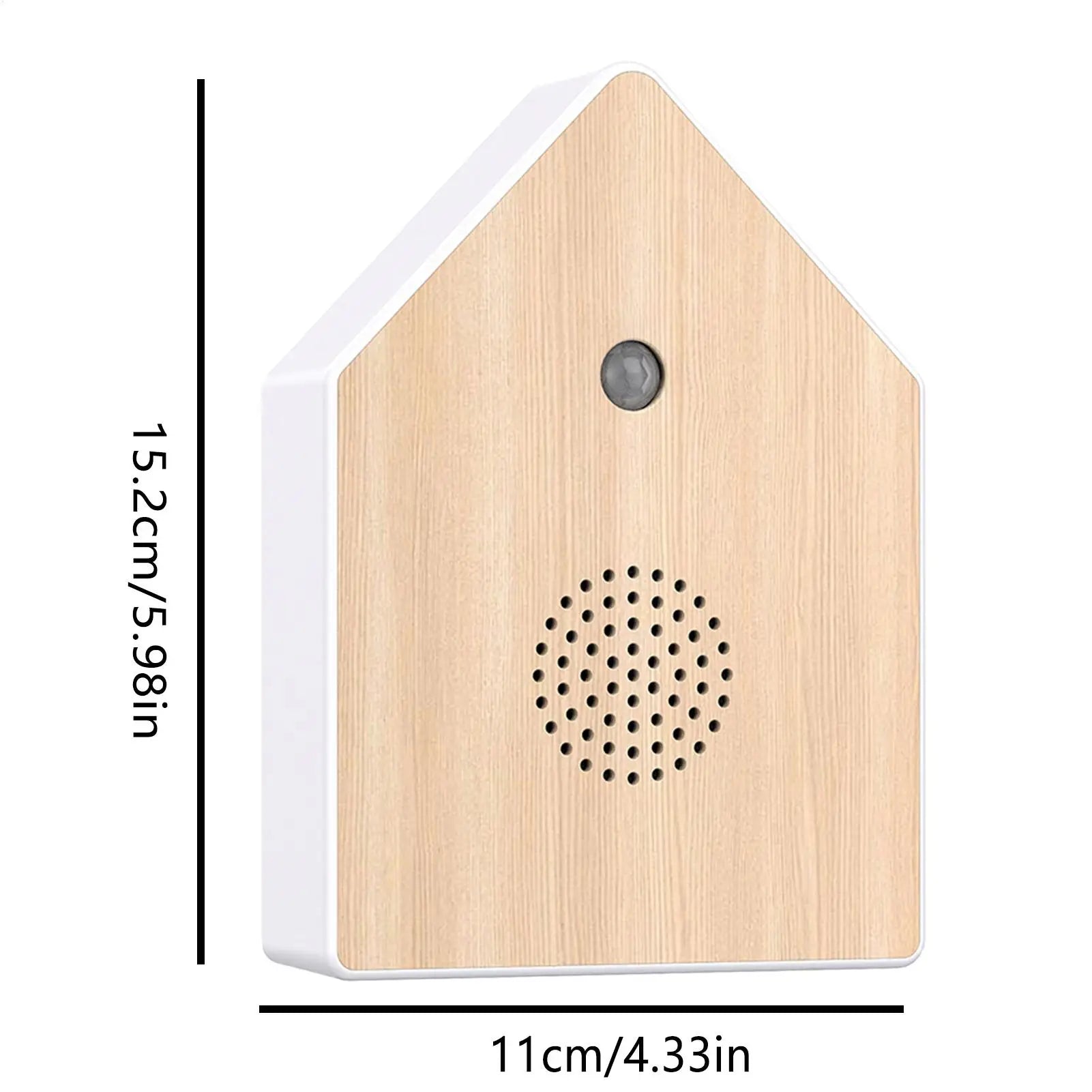Bird Sound Machine Motion-Activated Singing Bird Box