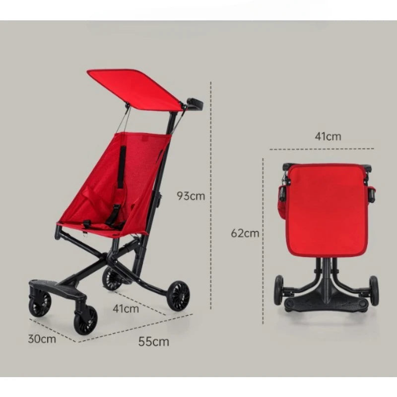 Lightweight & Foldable Baby Stroller
