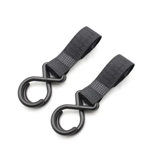 Baby Diaper Bag with 2pcs Stroller Hooks