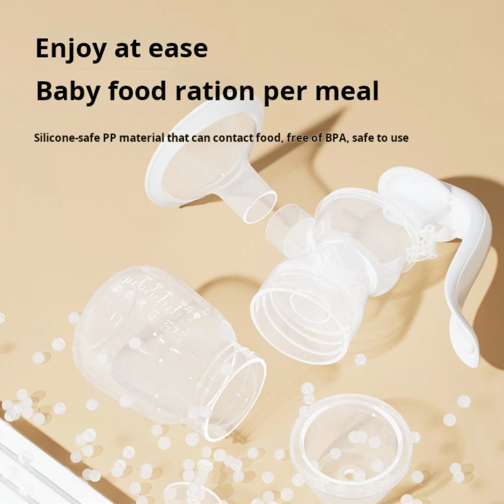 BPA-Free Manual Breast Pump Set with Piston Pump System