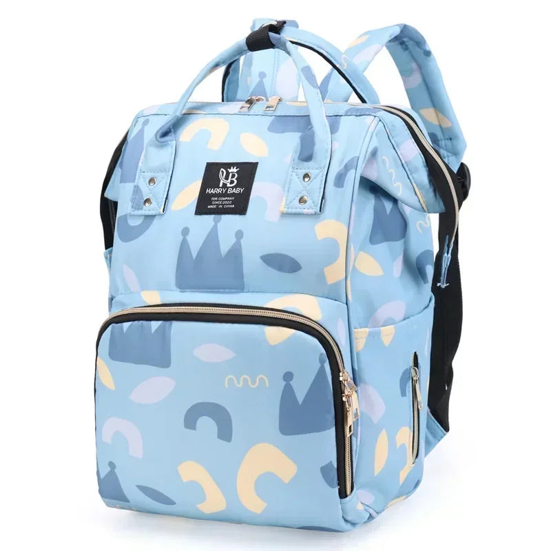 Fashion Print Nappy Backpack Bag