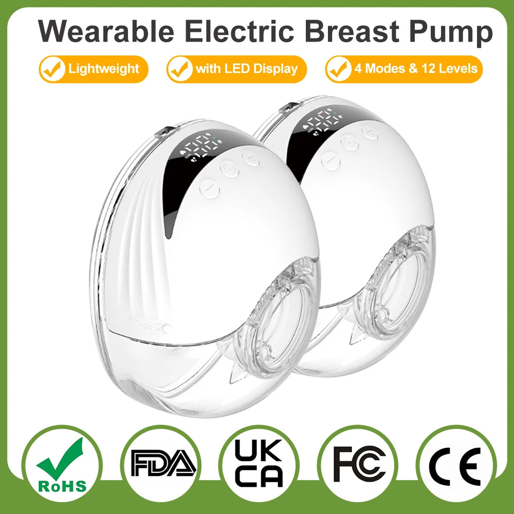 Wearable Breast Pump Hands Free Electric Breast Pumps