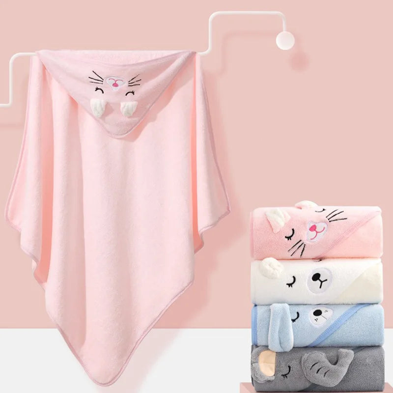 80*80cm/ Cartoon Baby Bath Towel