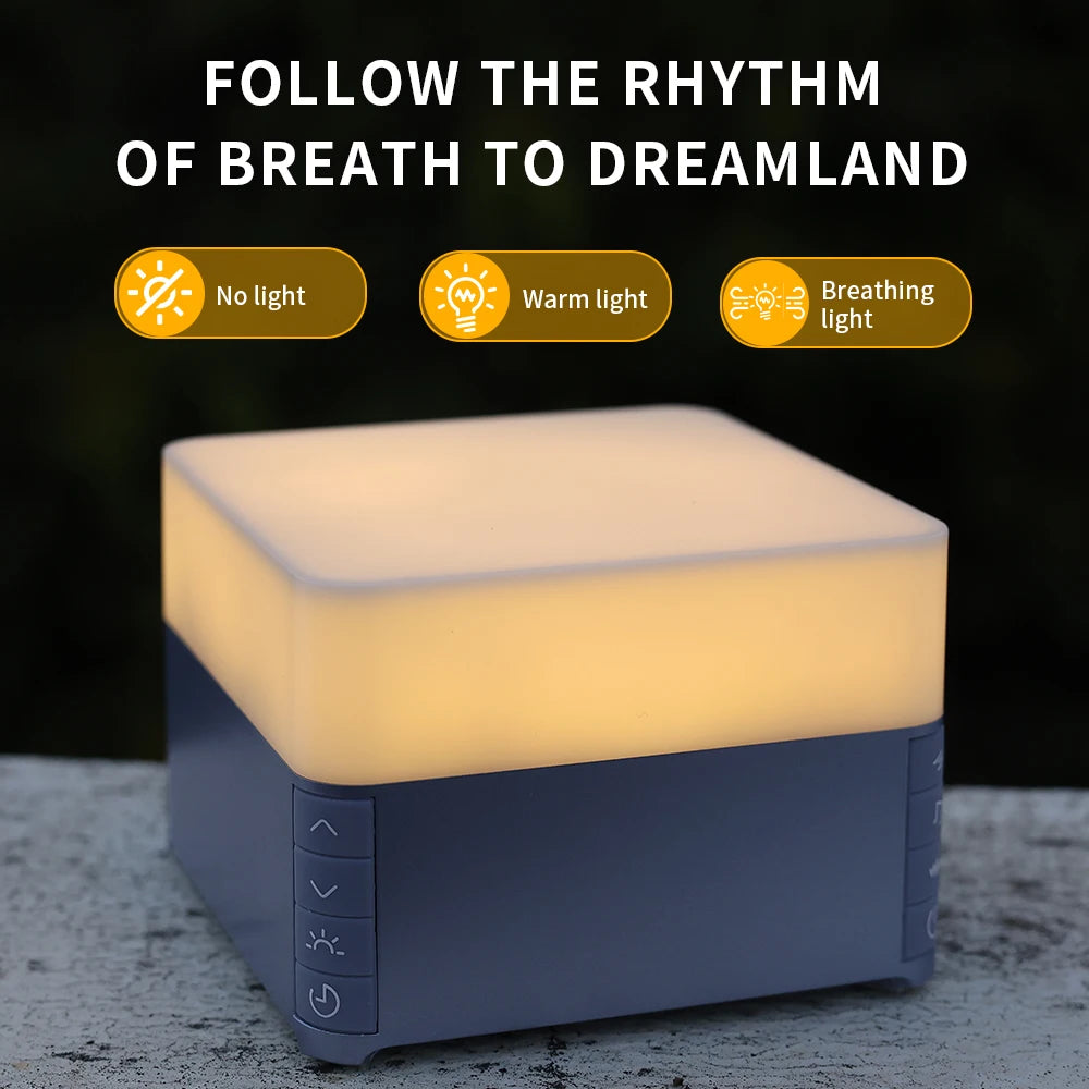 White Noise Machine with Breathing Light