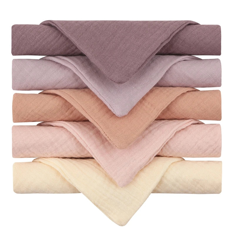 5PCS Soft Absorbent Baby Towels