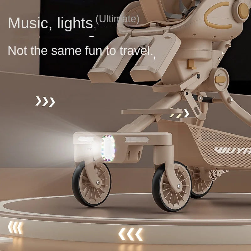 Foldable & Light Baby Stroller