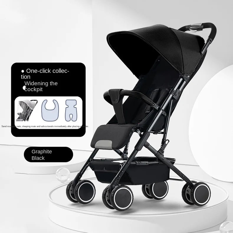Ultra Lightweight & Foldable Baby Stroller
