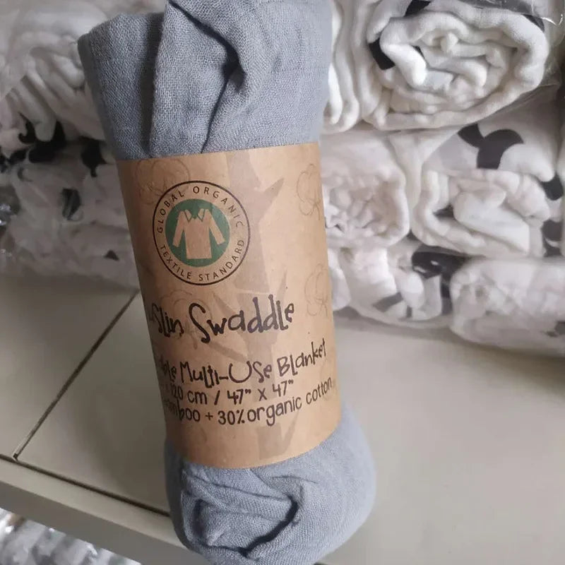 Baby Swaddle Bamboo Cotton Blanket