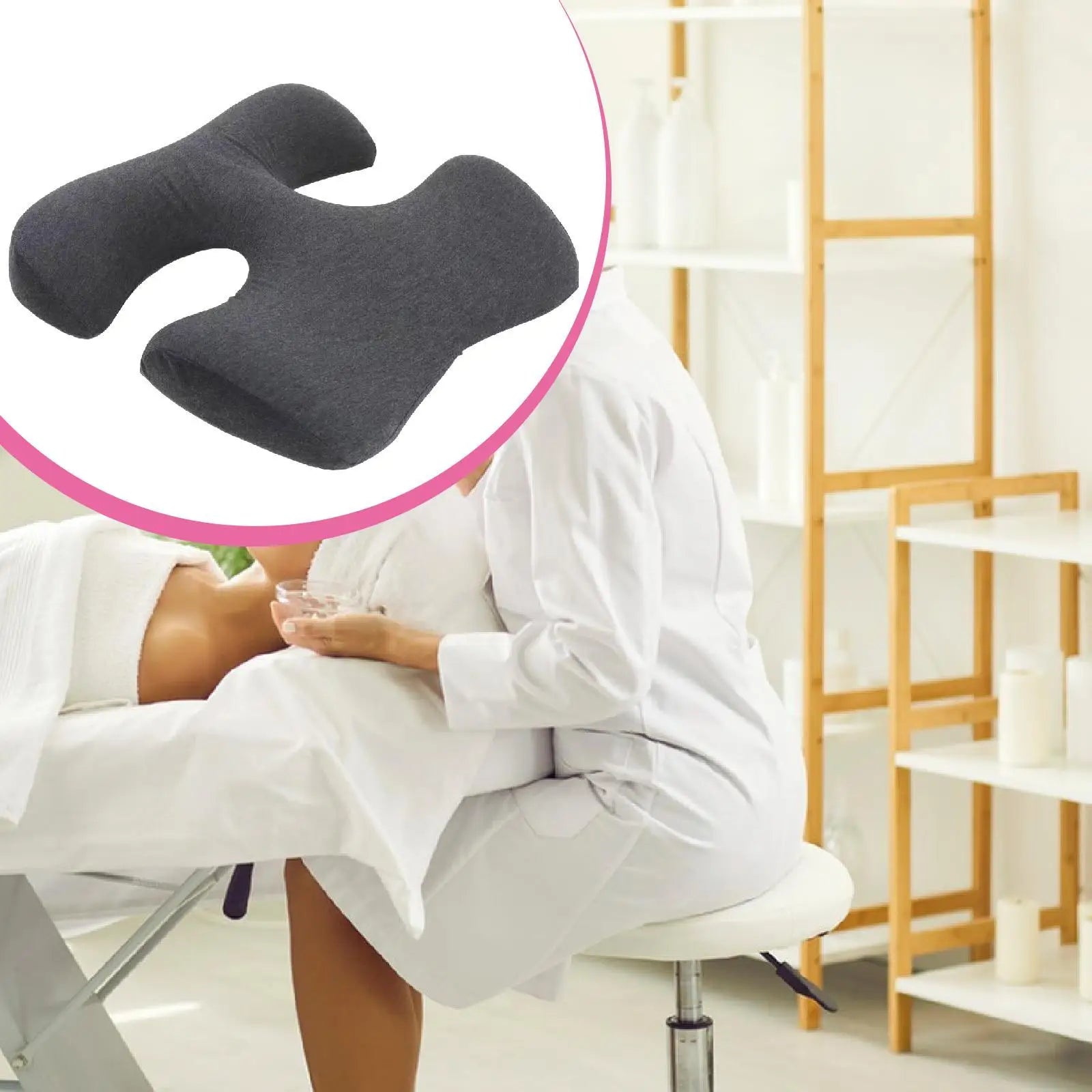 Breast Massage Pillow Ergonomic Multifunction Lightweight Breast Support Pillow