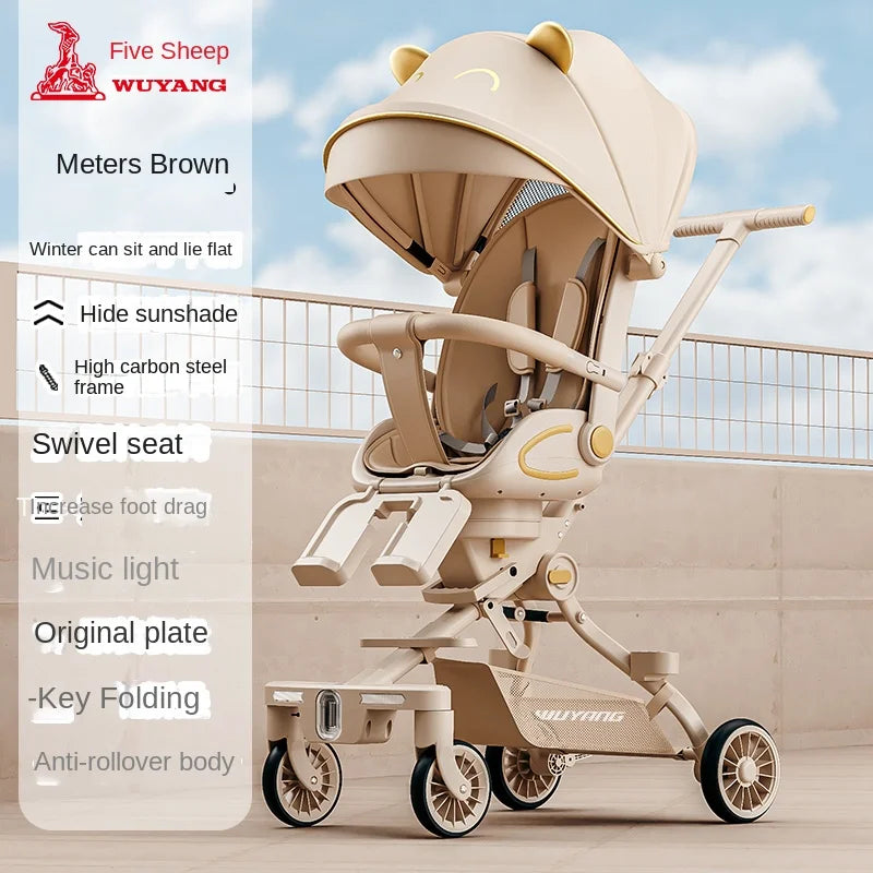 Foldable & Light Baby Stroller