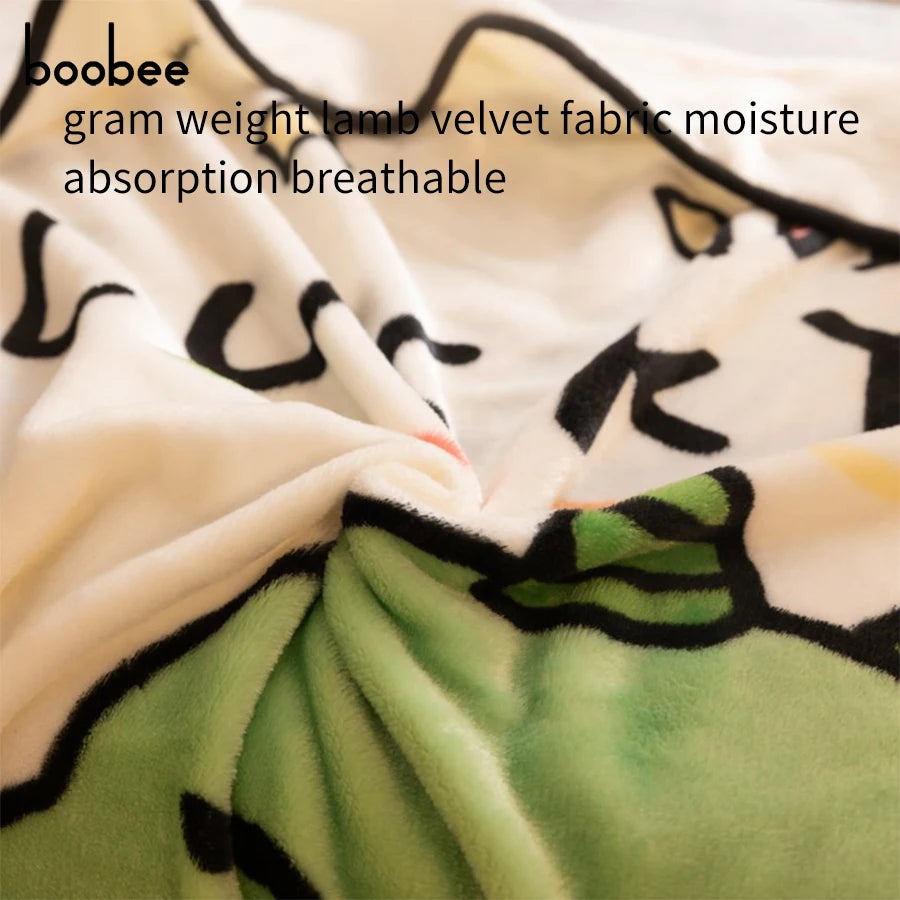 1Pc Super Soft Plush Baby Blanket