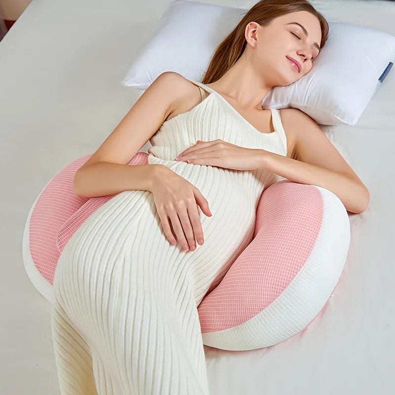 U Shaped Maternity Pillow - Full Body Support for Pregnant Women