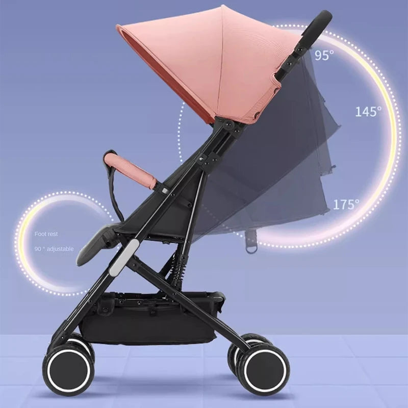 Ultra Lightweight & Foldable Baby Stroller