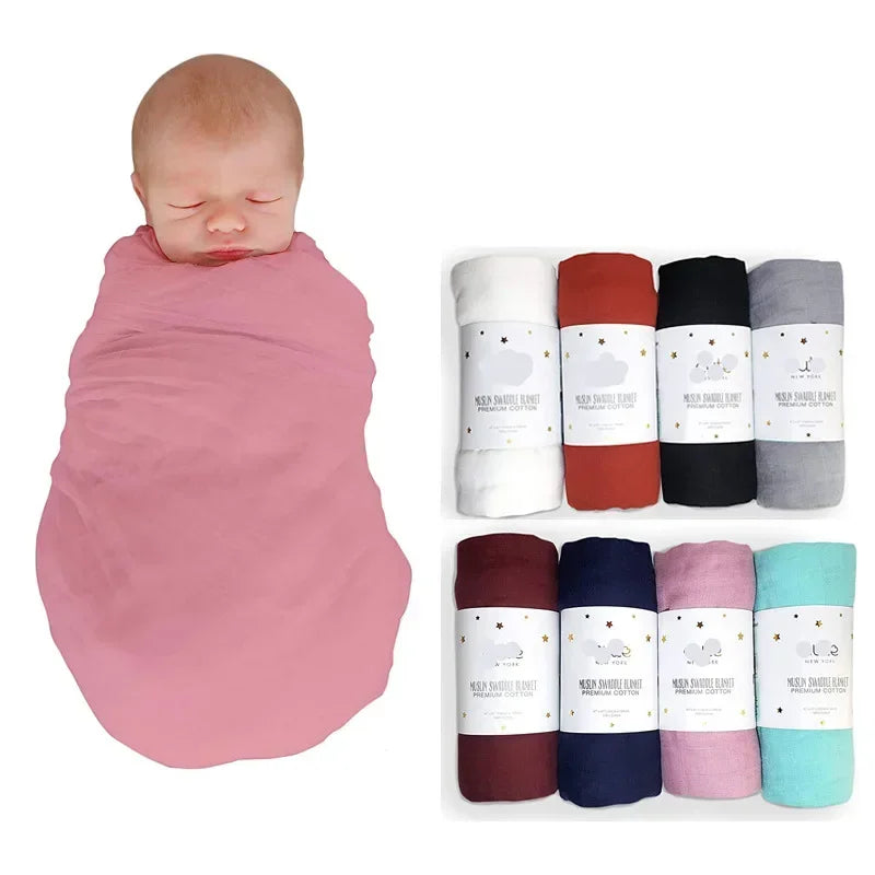 Baby Swaddle Bamboo Cotton Blanket