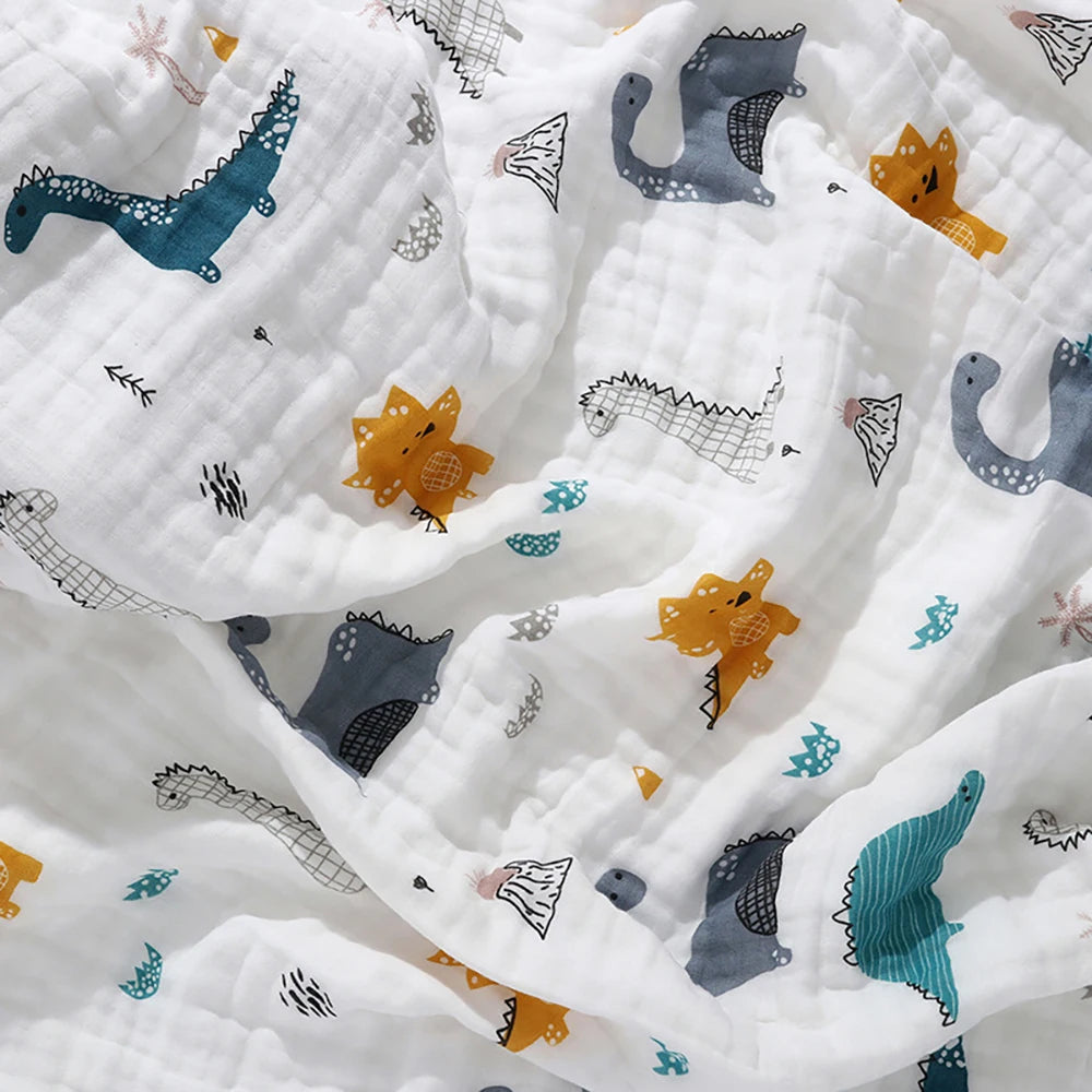 Baby Blankets 6 Layers 100% Cotton