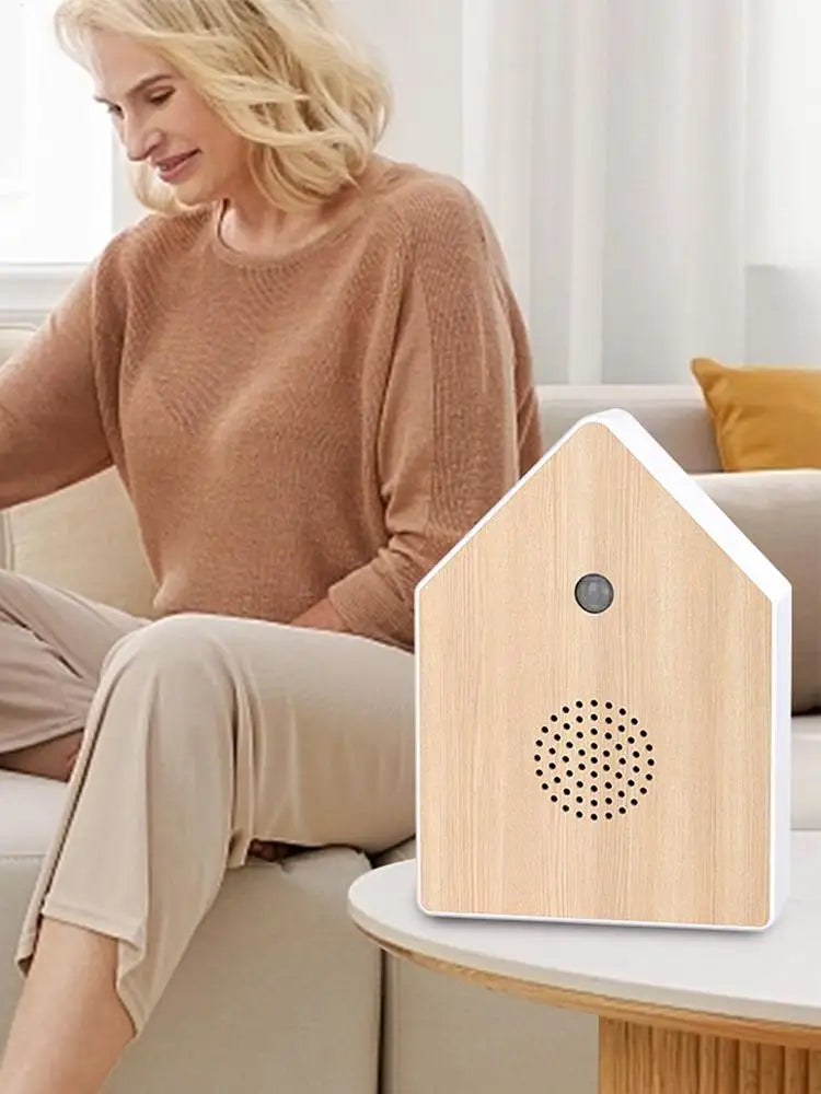 Bird Sound Machine Motion-Activated Singing Bird Box