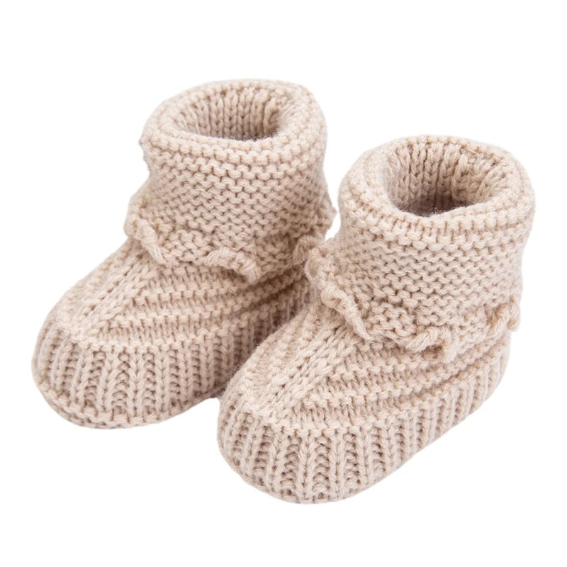 1 Pair New Crochet Knitted Baby Short Socks