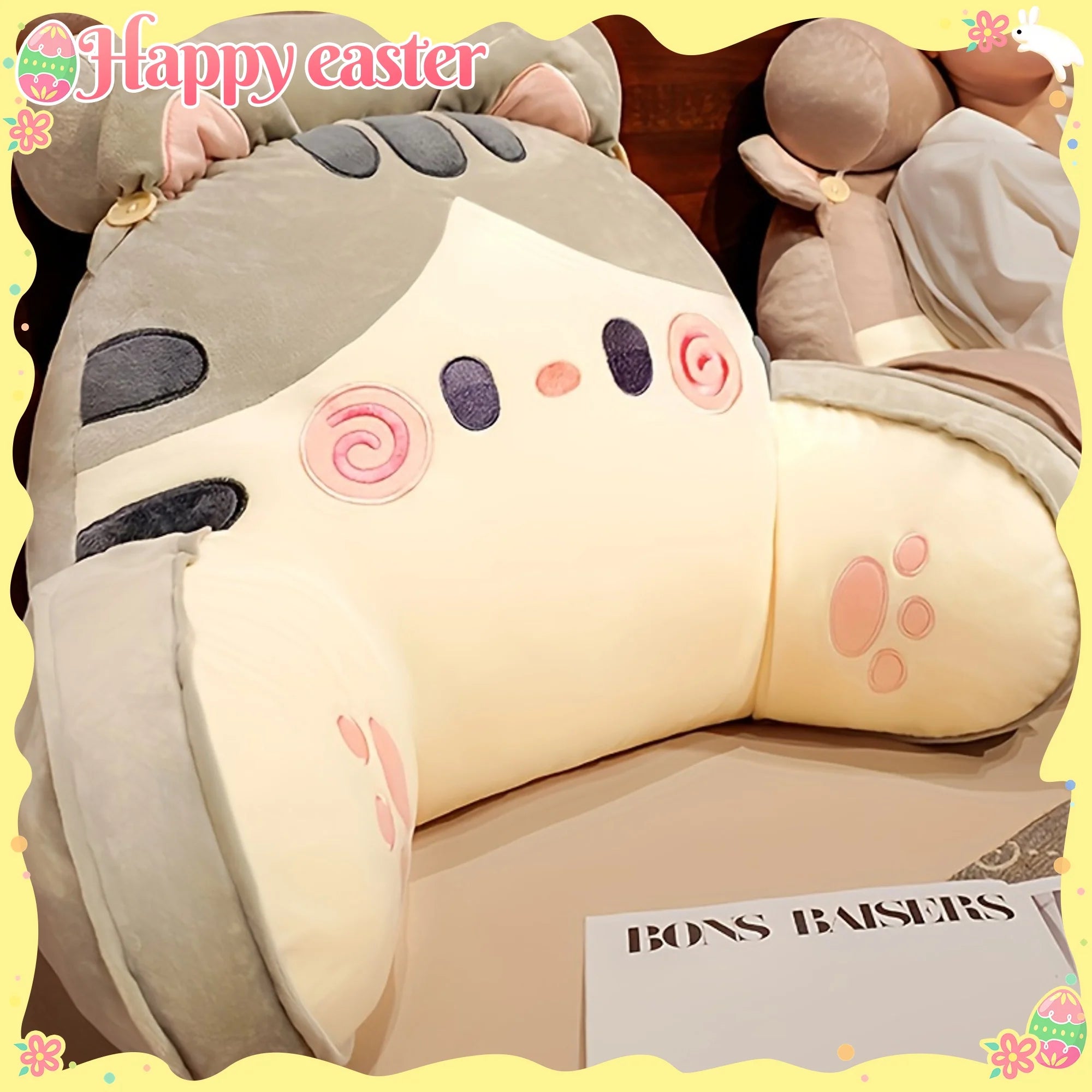 70*50CM Large Size Bedhead Backrest Pillow