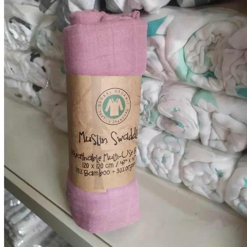 Baby Swaddle Bamboo Cotton Blanket