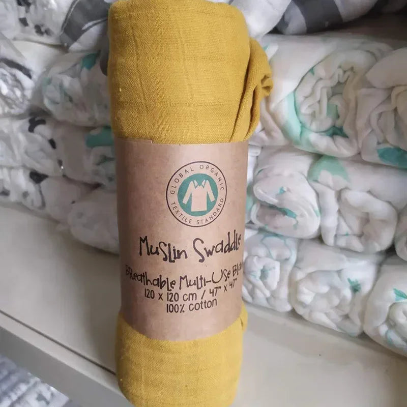 Baby Swaddle Bamboo Cotton Blanket