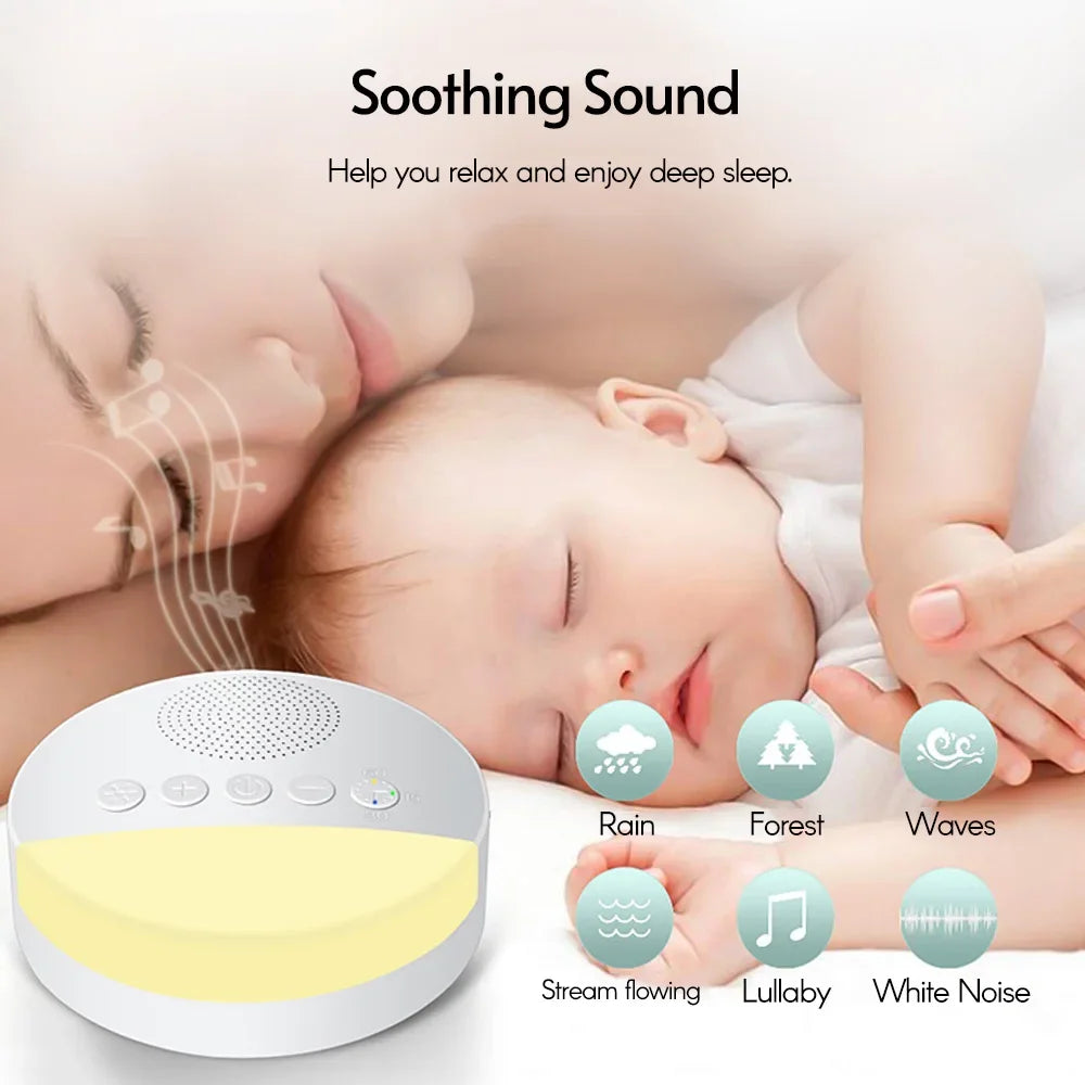 Baby White Noise Machine USB Rechargeable