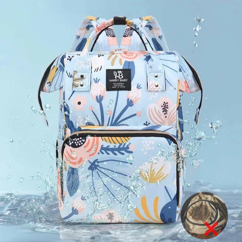 Fashion Print Nappy Backpack Bag