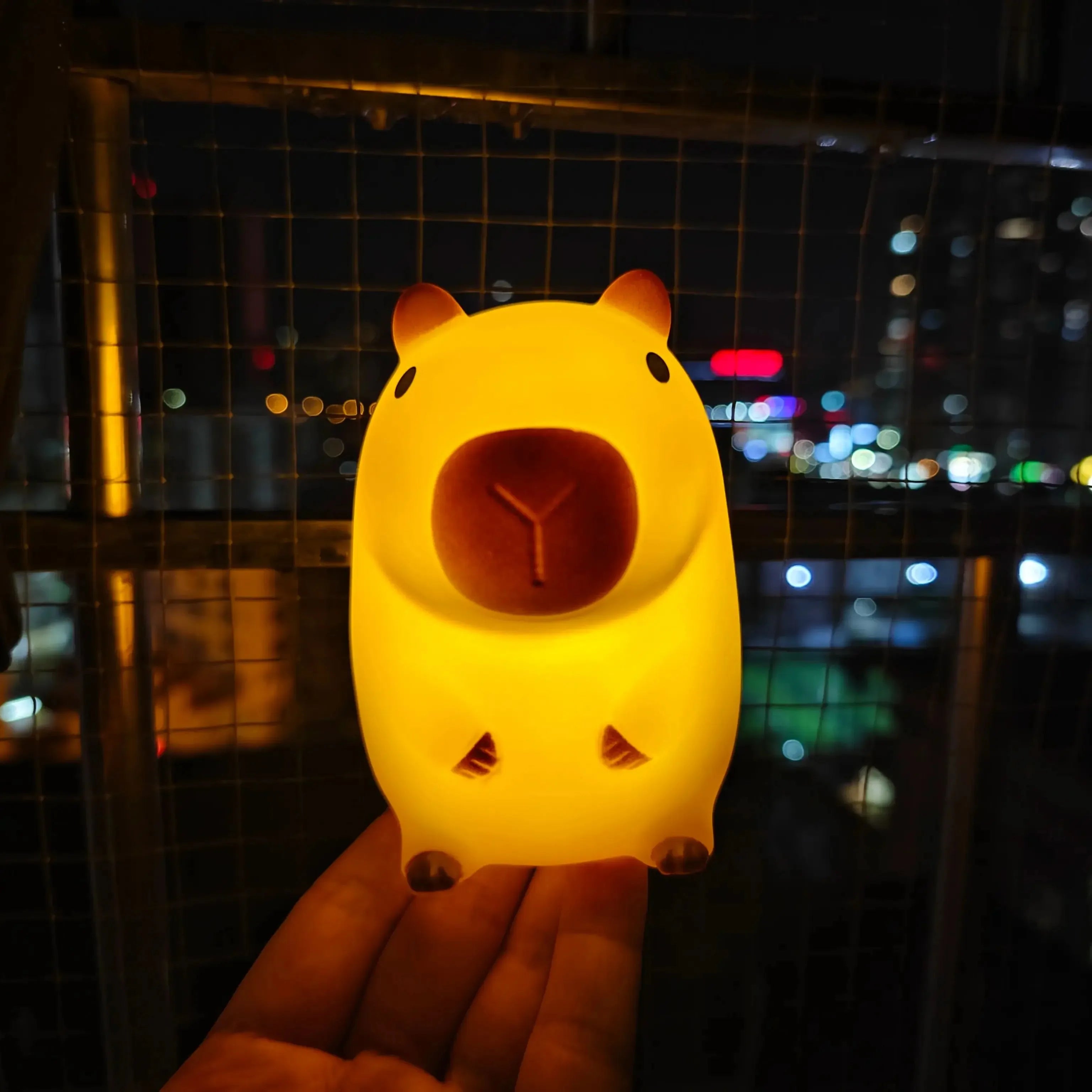 Cute Pet Capybara Night Light
