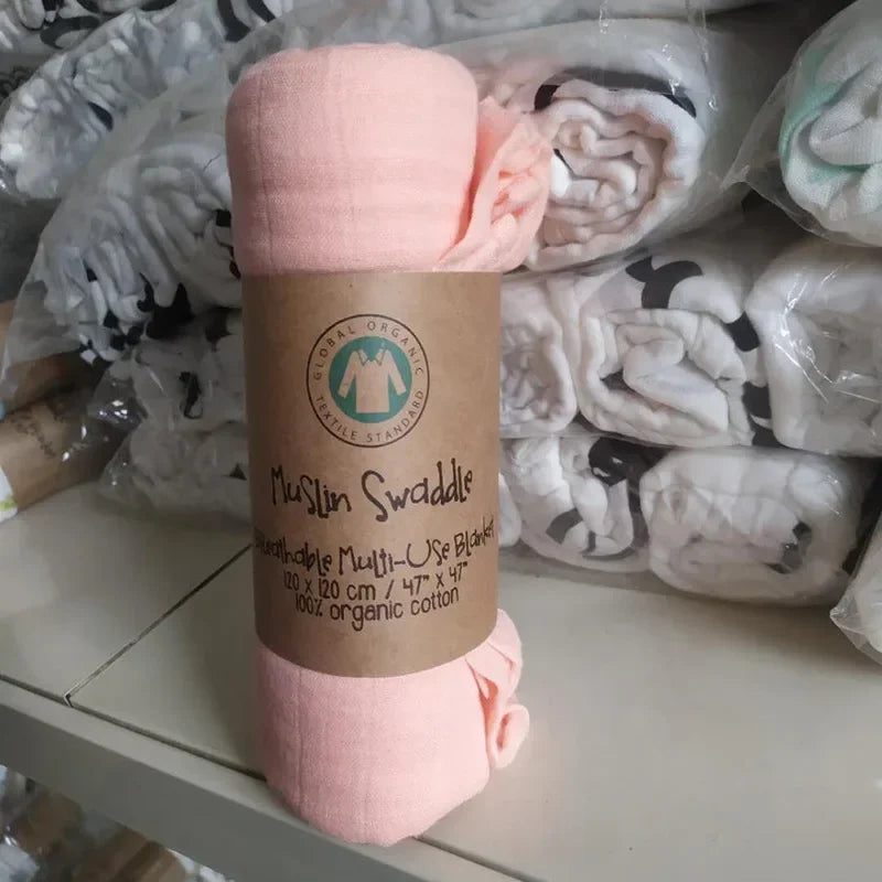 Baby Swaddle Bamboo Cotton Blanket