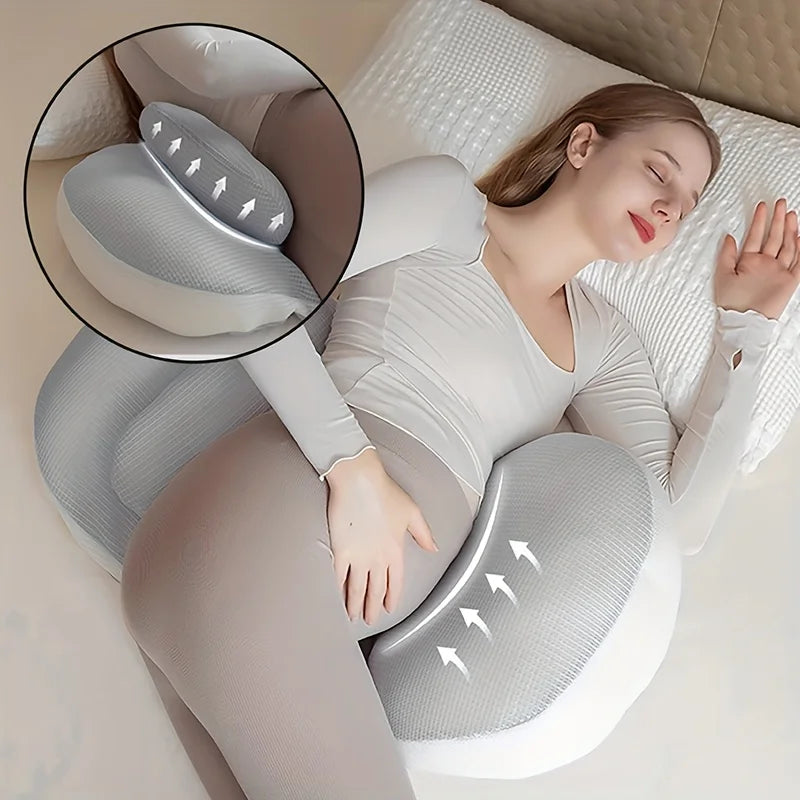 U Shaped Maternity Pillow - Full Body Support for Pregnant Women
