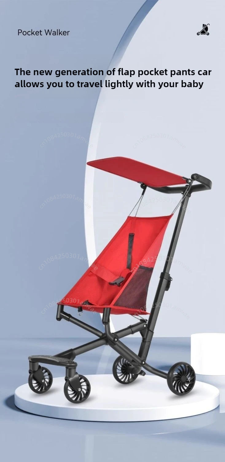 Lightweight & Foldable Baby Stroller