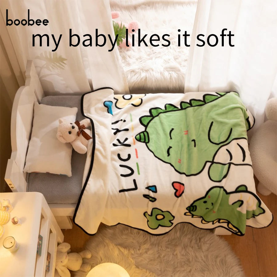 1Pc Super Soft Plush Baby Blanket