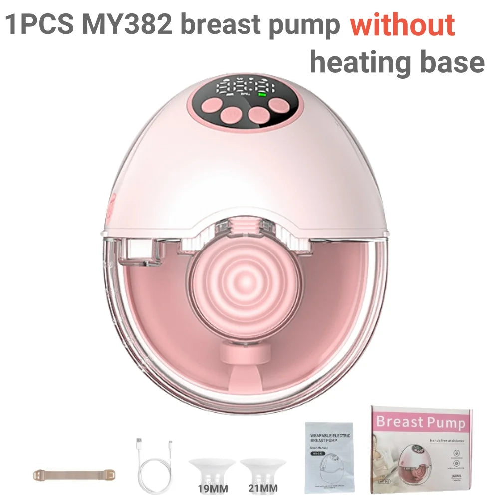 Hands-Free Wearable Breast Pump – Heating & UV Sterilizer